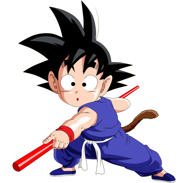 Download Kid Goku Readyfor Action | Wallpaperscom