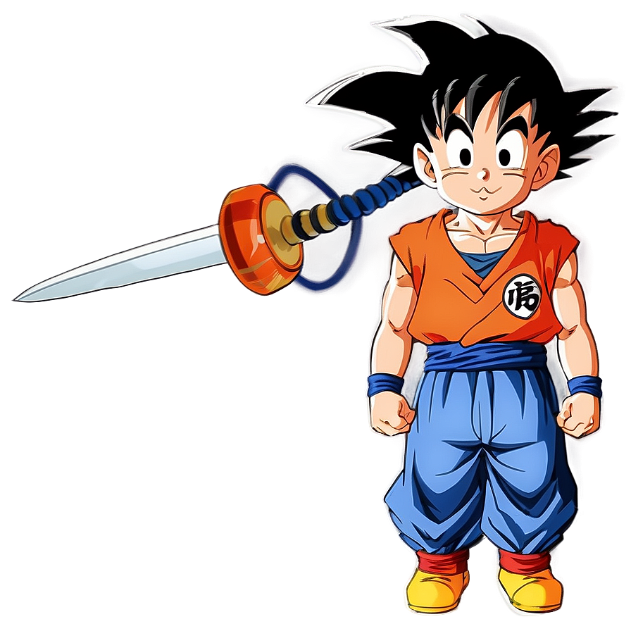 Download Kid Goku Tail Feature Png 24 | Wallpapers.com