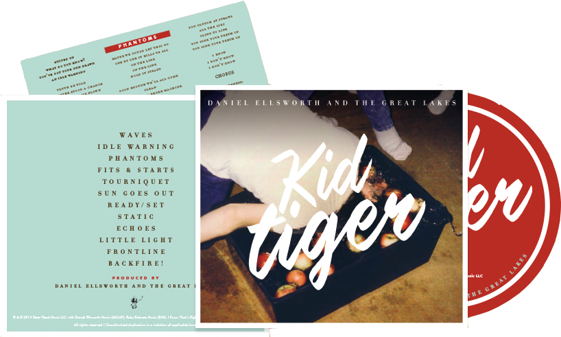 Kid Tiger Album Coverand Tracklist PNG