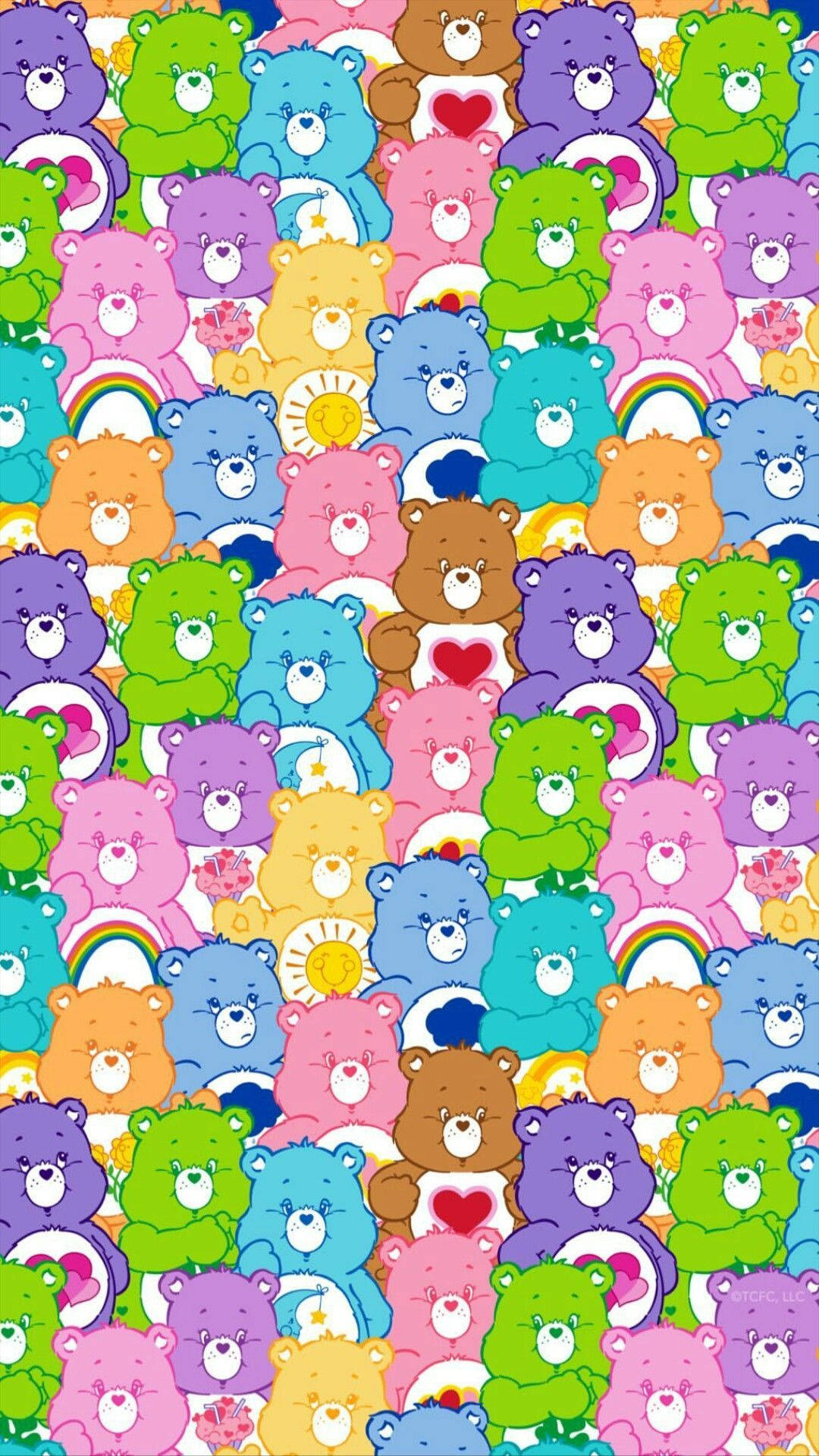 Kidcore Teddy Bear Background