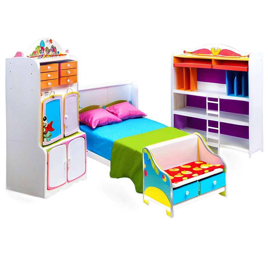 Kids Bedroom Furniture Png Rwm86 PNG