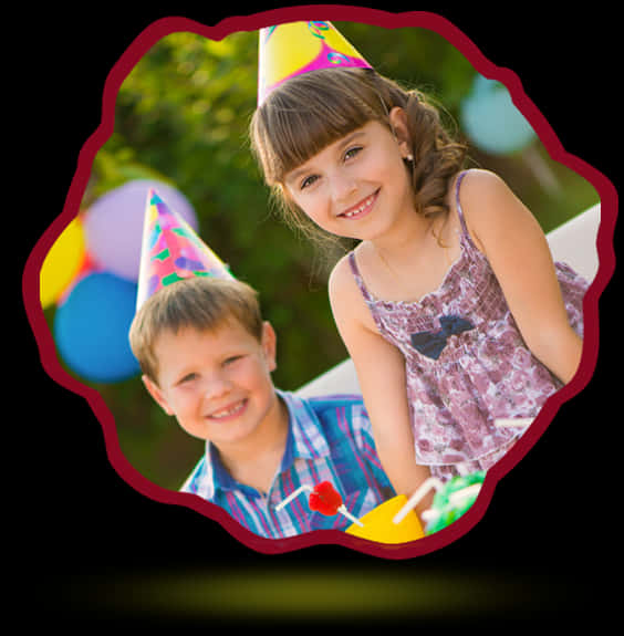 Kids Birthday Party Celebration PNG