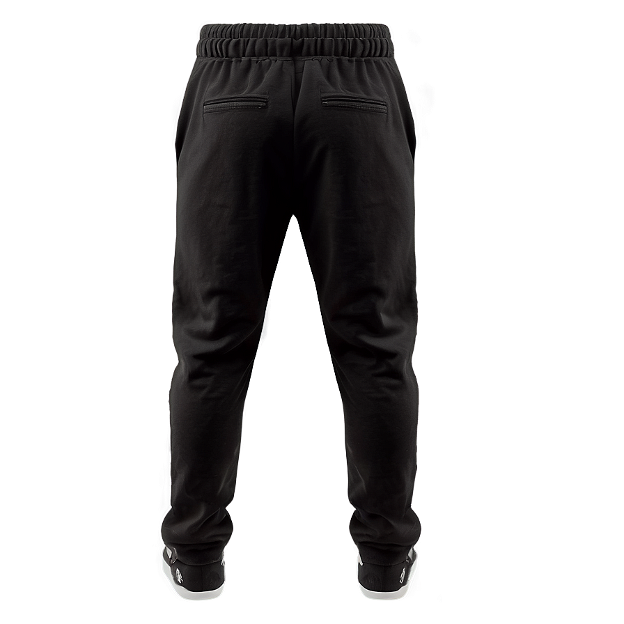 Kids Black Sweatpants Png 06132024 PNG