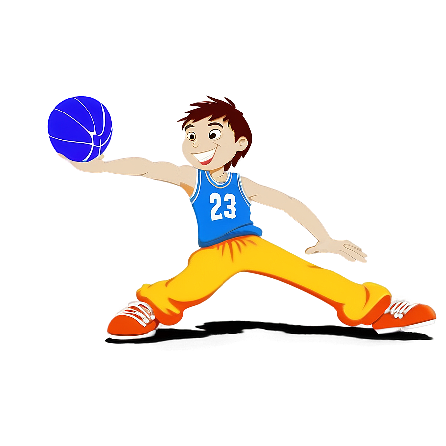 Kids Cartoon Basketball Png 75 PNG