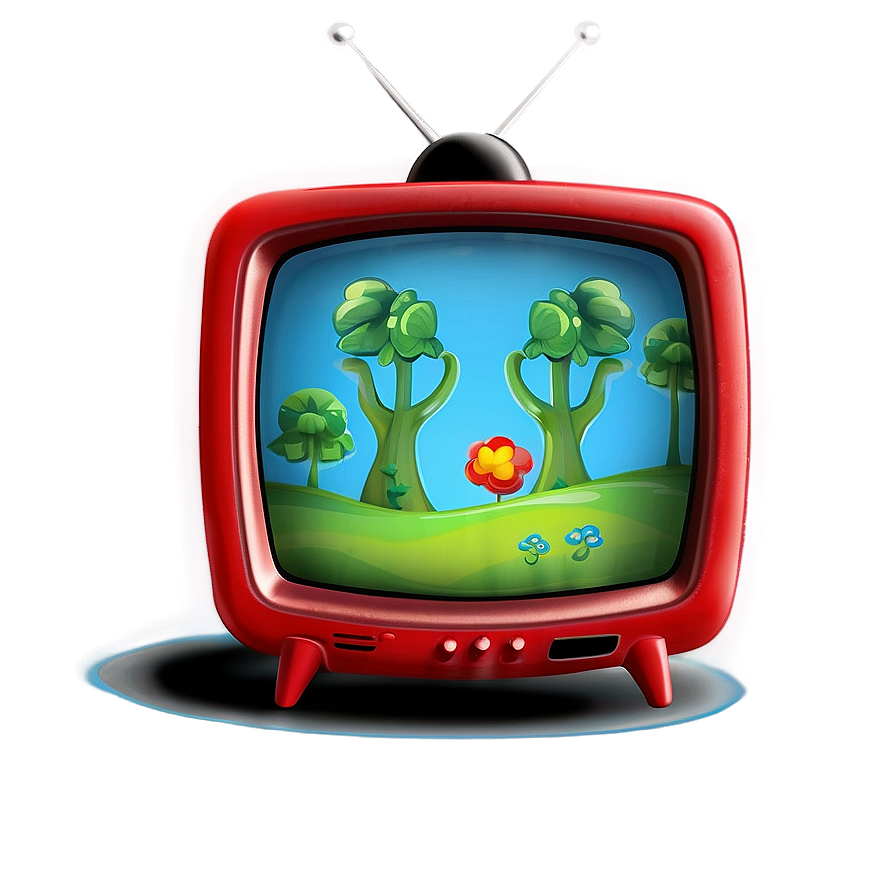 Kids Cartoon Television Png 06132024 PNG