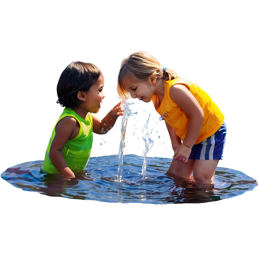 Kids Playing In Water Png 62 PNG