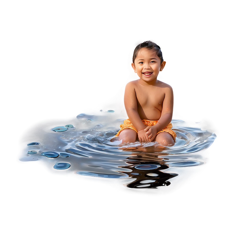 Kids Playing In Water Png Sfi75 PNG