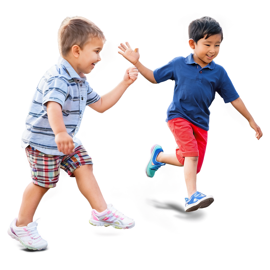 Kids Playing Tag Png Lvo28 PNG