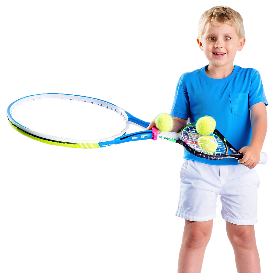 Download Kids Playing Tennis Png Rge | Wallpapers.com