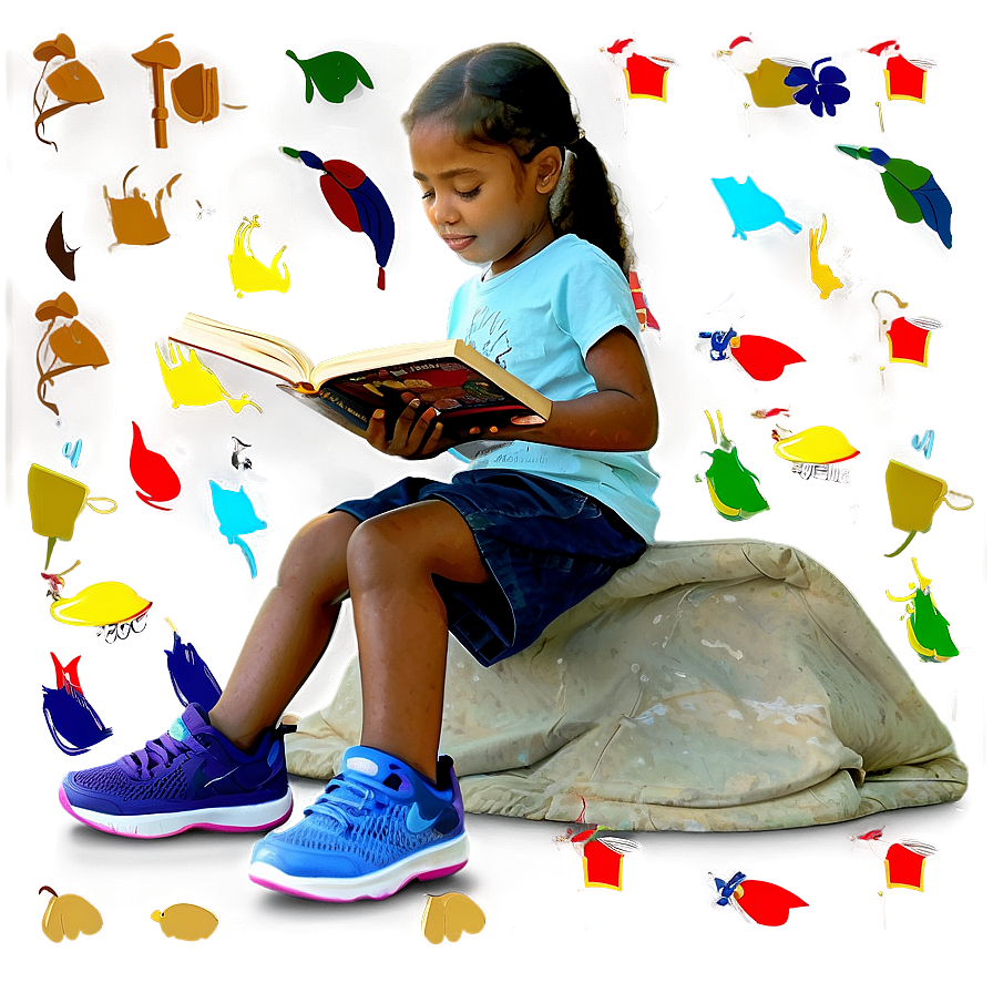 Kids Reading Books Png 38 PNG