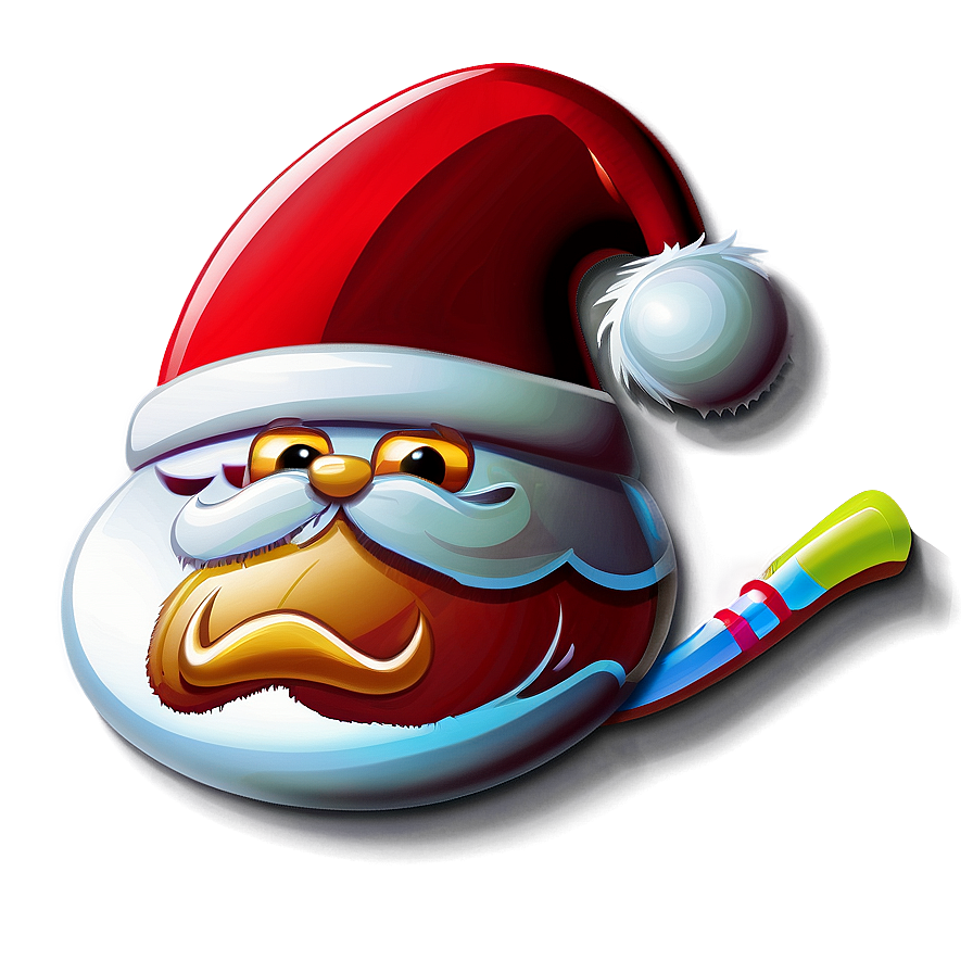 Download Kids Santa Hat Cartoon Png Had | Wallpapers.com