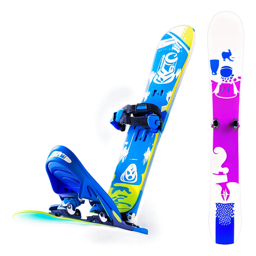 Kids' Skis Png 06132024 PNG