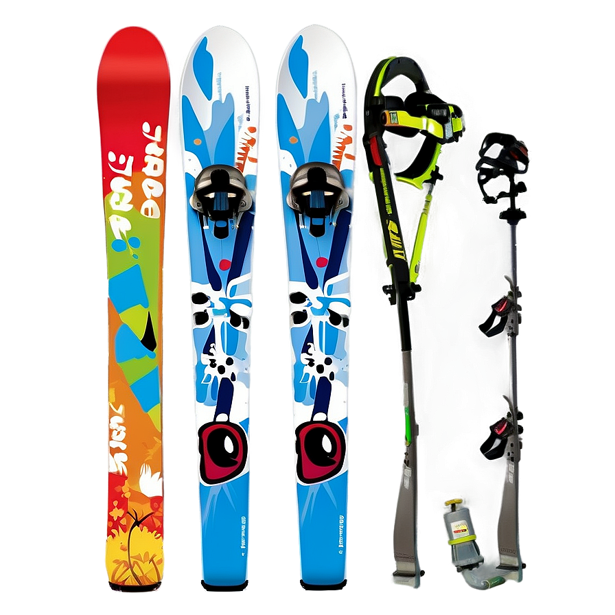 Kids' Skis Png Kvr PNG