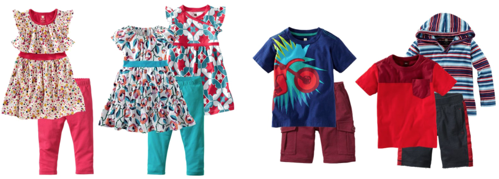Kids Spring Clothing Collection PNG