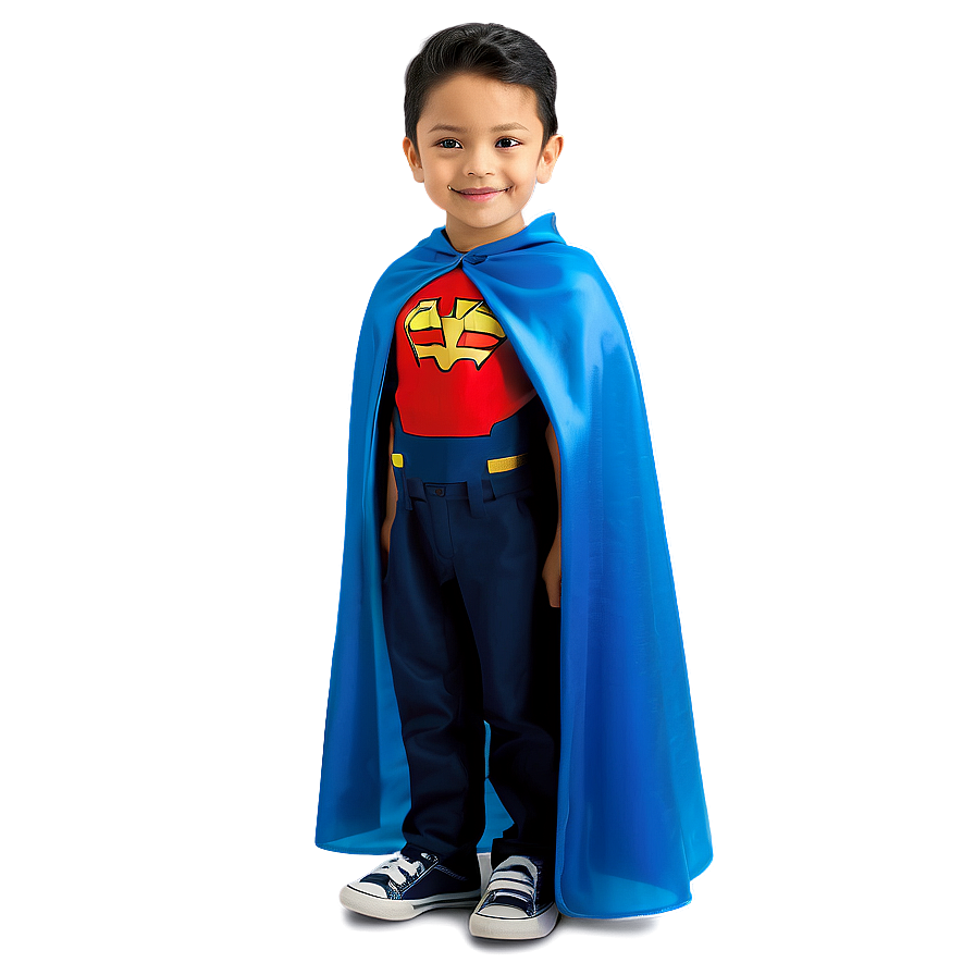 Kids Superhero Cape Costume Png Xkw81 PNG