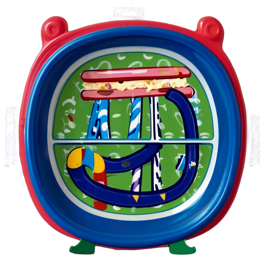 Kids Themed Mealtime Set Png Qly PNG