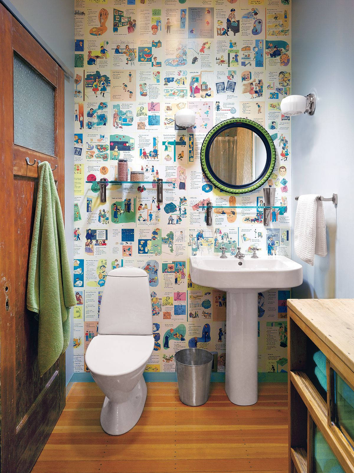 Kids Toilet Decorations Wallpaper