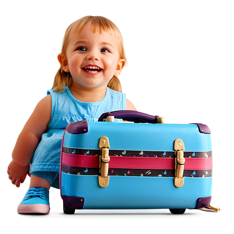 Download Kids Travel Suitcase Png 98 | Wallpapers.com