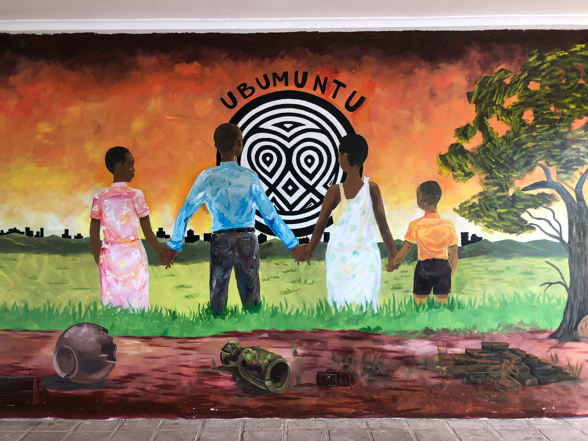 Kigali Genocide Memorial Wall Art Wallpaper