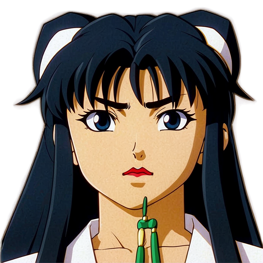 Download Kikyo In Inuyasha Png Xuk40 | Wallpapers.com