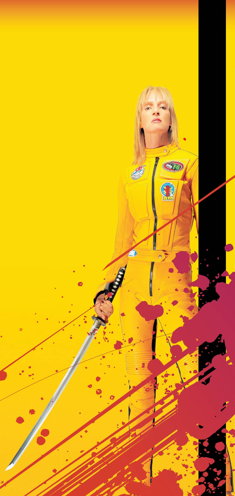 Kill Bill Blood-stained Poster