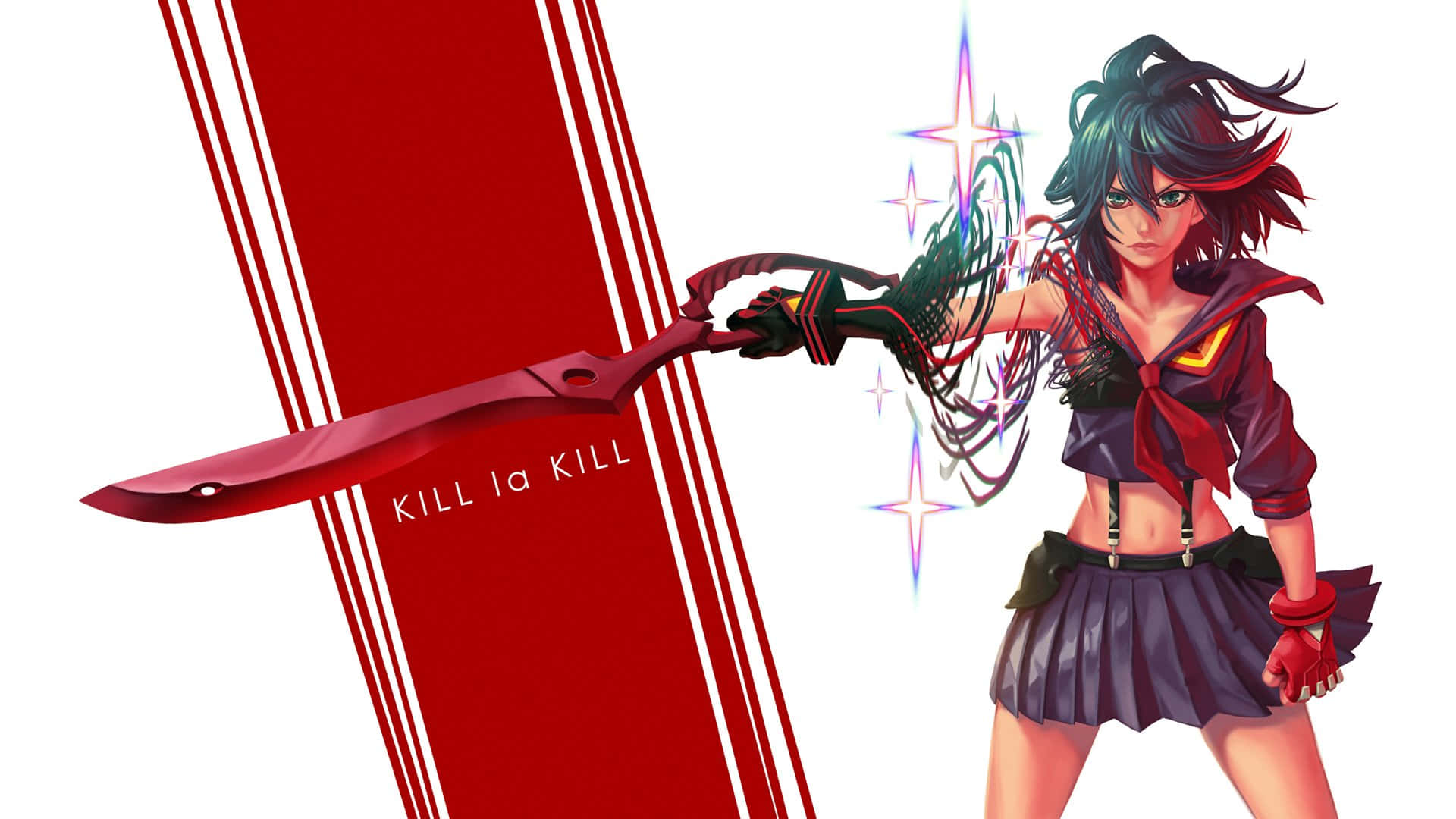 Prepáratepara Una Batalla Épica En El Anime Kill La Kill