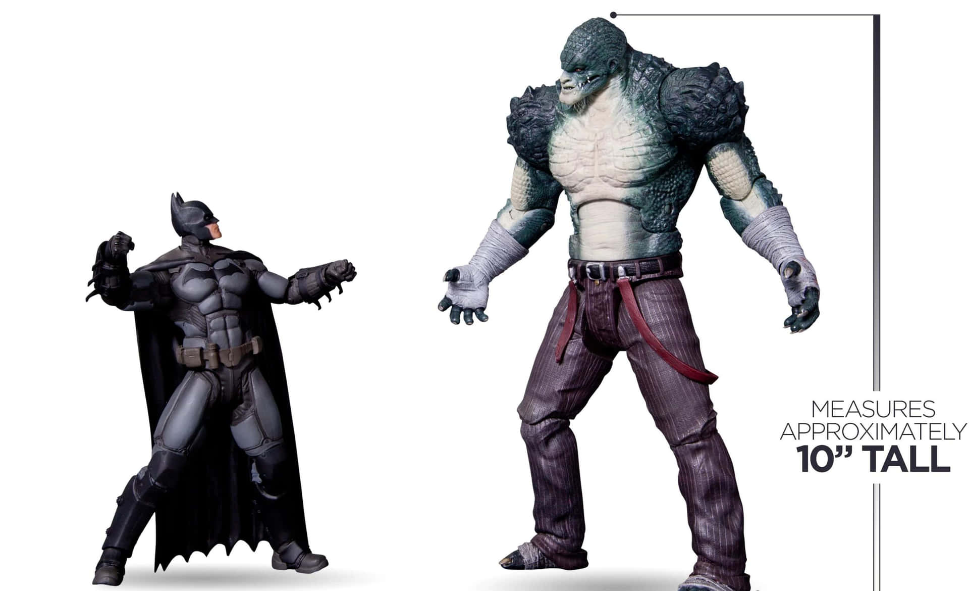 Killer Croc Unleashed - The Monstrous Man Reptile in Action Wallpaper