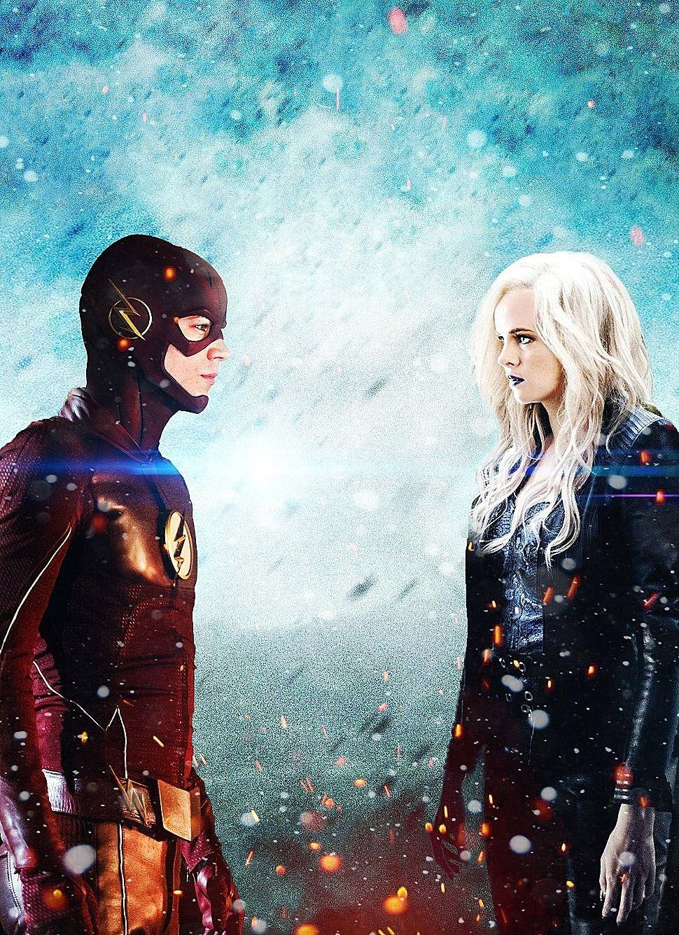 Killer Frost And The Flash Wallpaper