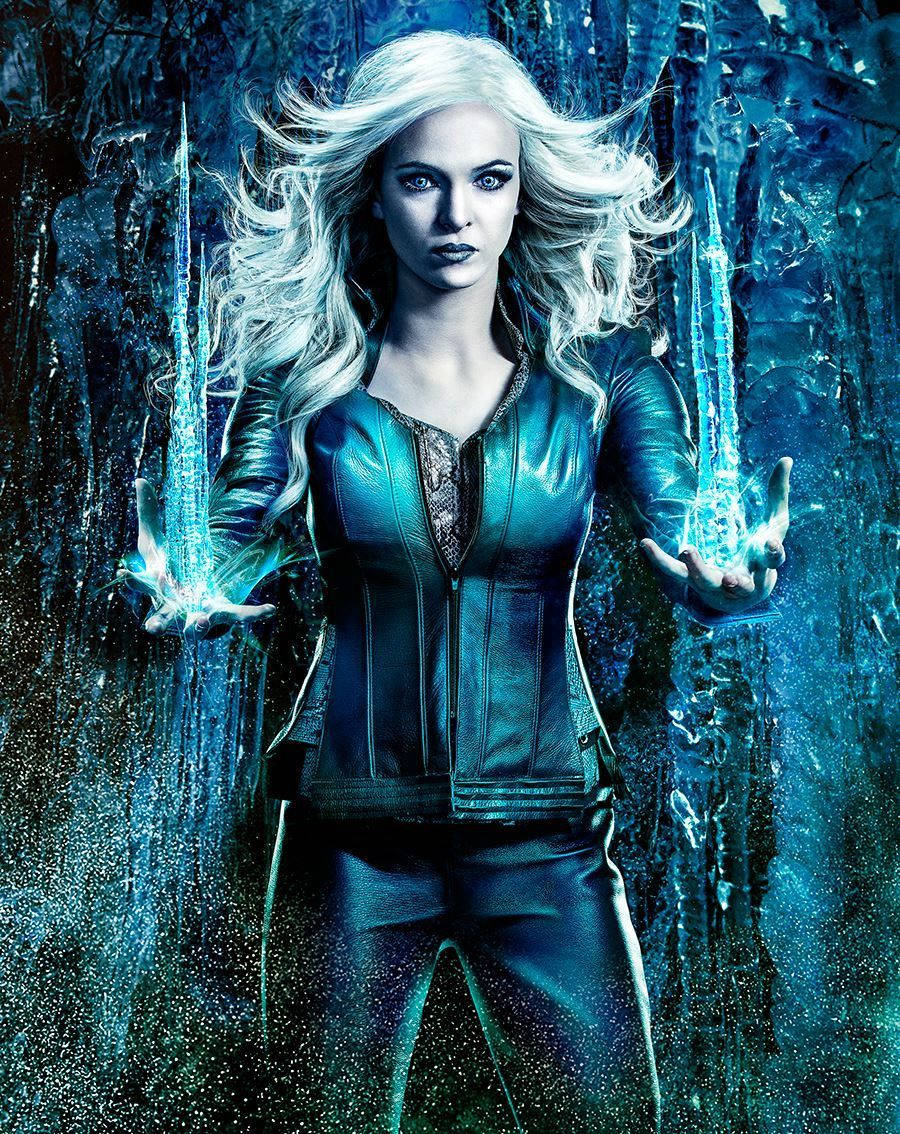 Killer Frost With Sharp Icicle Hands Wallpaper