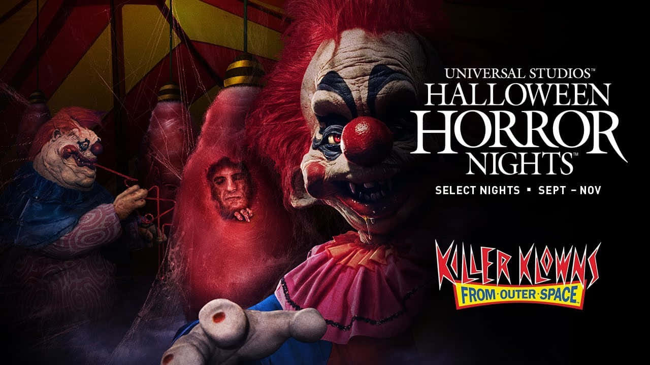 "Make sure you stay away from those Killer Klowns from Outer Space!" Wallpaper