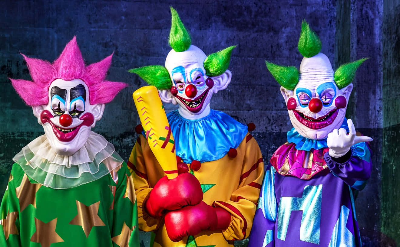 Save Us From Killer Klowns From Outer Space Wallpaper