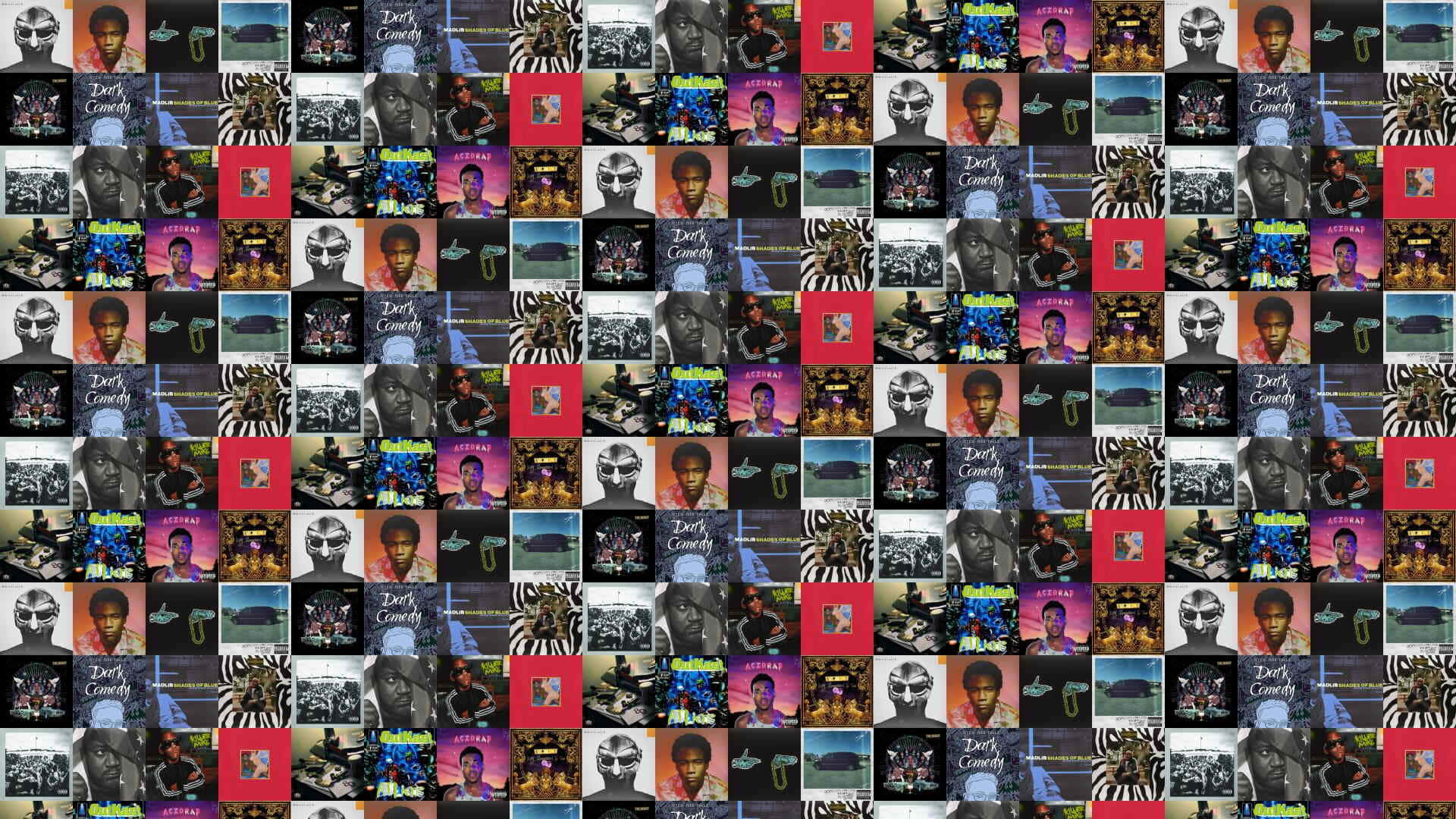 Killer Mike Collage Wallpaper Wallpaper