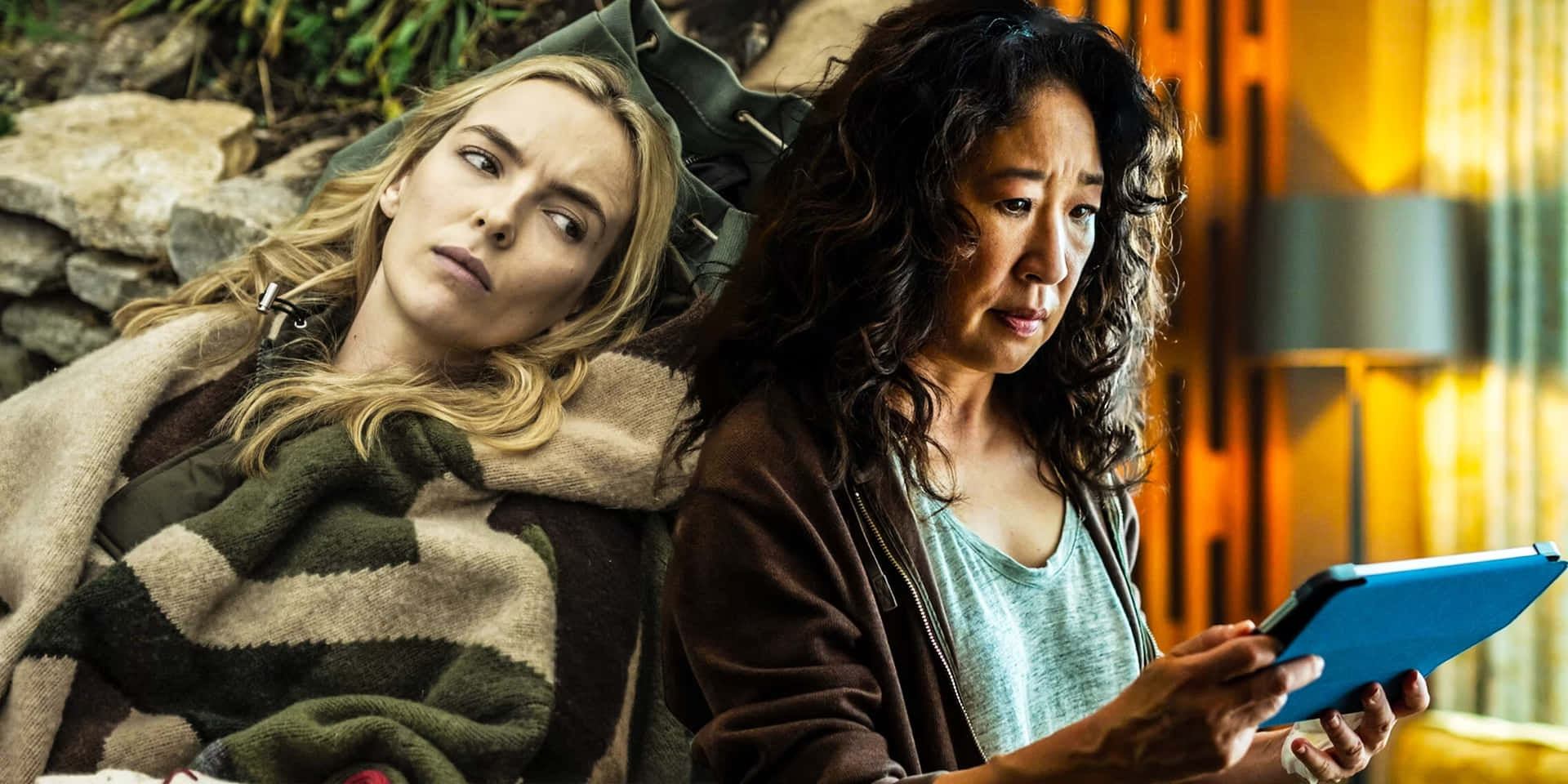 Killing Eve Dynamic Duo Wallpaper