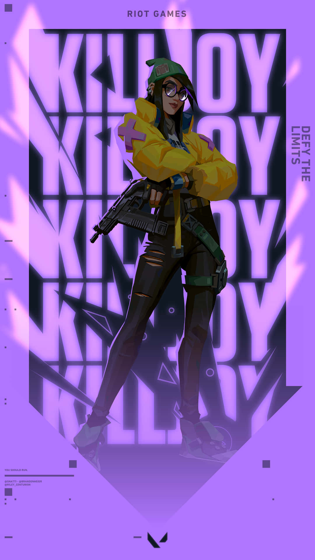 A Poster For The Game Killjoy Wallpaper