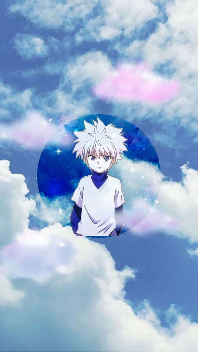 Bliredo Att Inspirera Ditt Liv - Med Killua-telefonbakgrund. Wallpaper