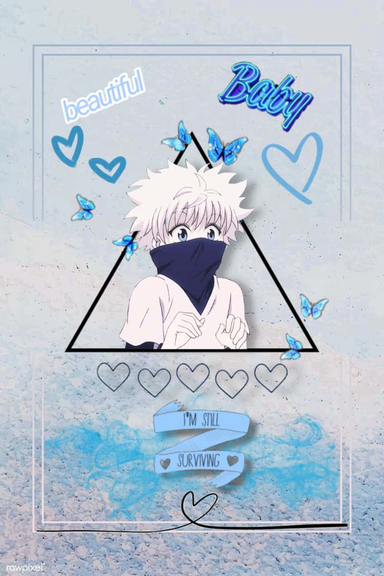 Upgrade your phone now with the all new Killua Phone Wallpaper