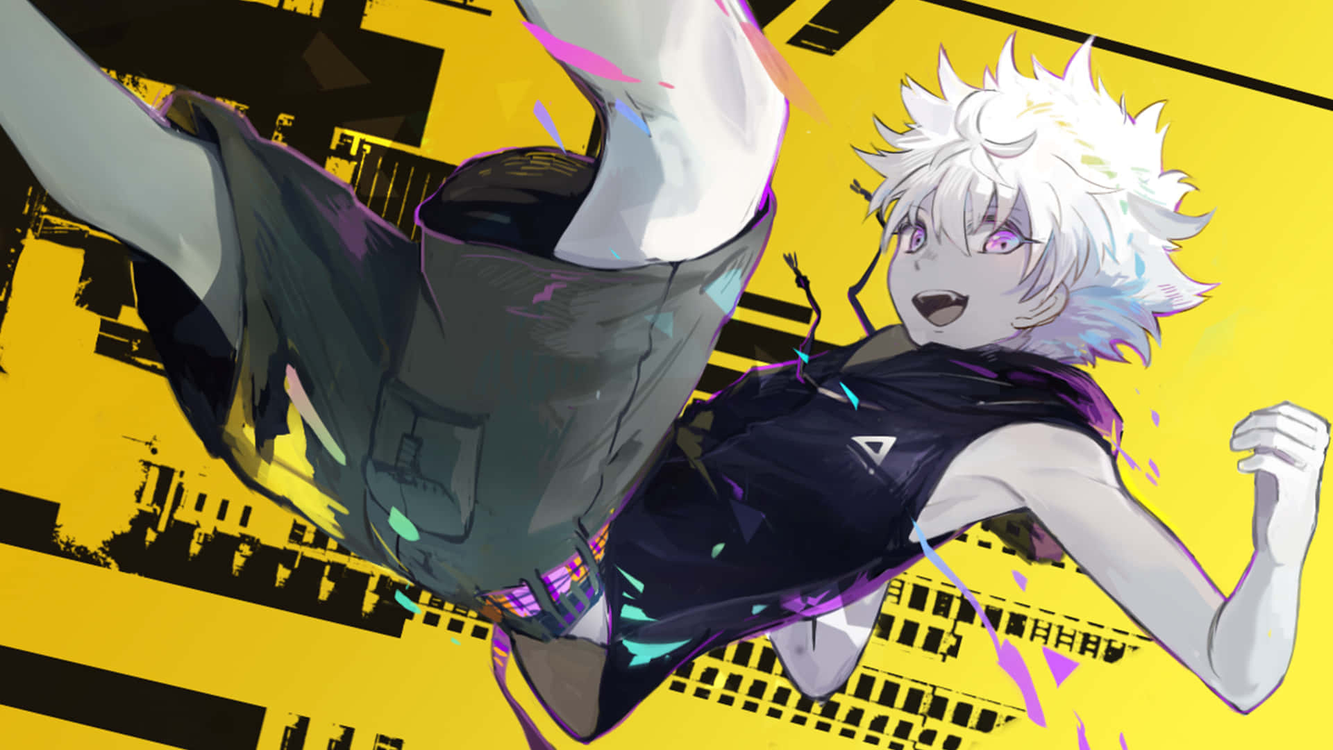"No matter the odds, Killua never backs down from a challenge!"