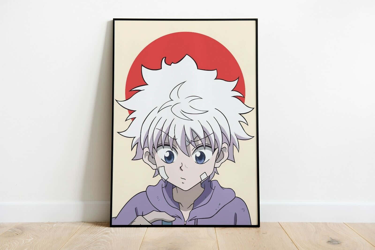 Eingerahmtes Poster Eines Anime-charakters