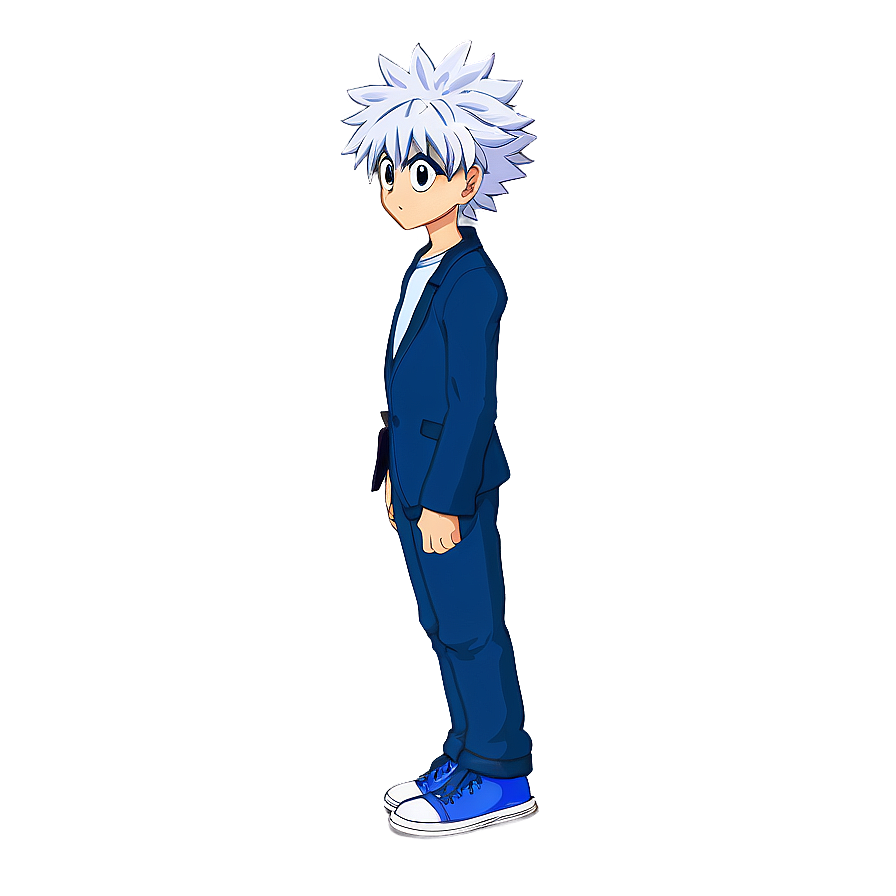 Download Killua Zoldyck In Disguise Png 73 | Wallpapers.com