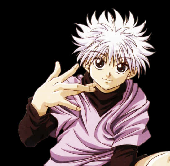 Killua_ Zoldyck_ Anime_ Character PNG