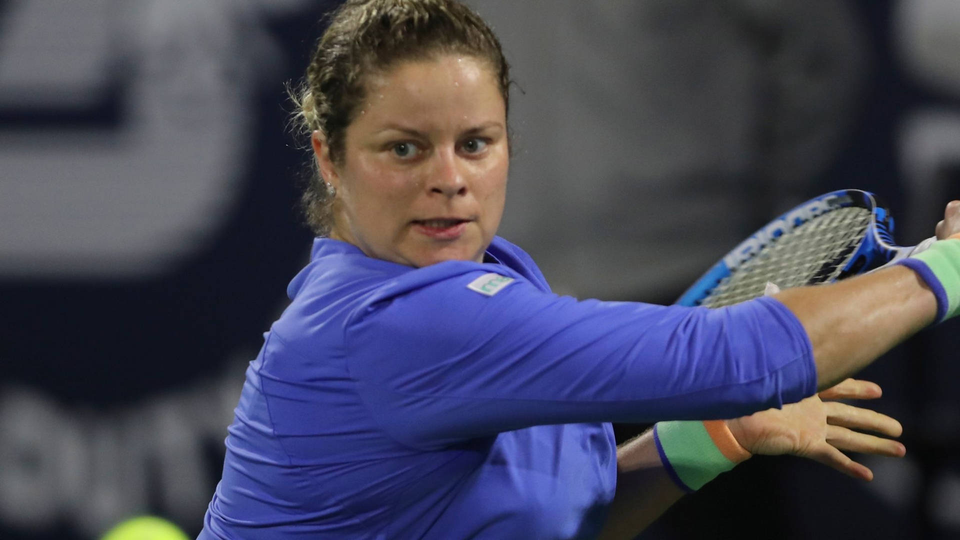 Kimclijsters Professionelle Athletin Wallpaper