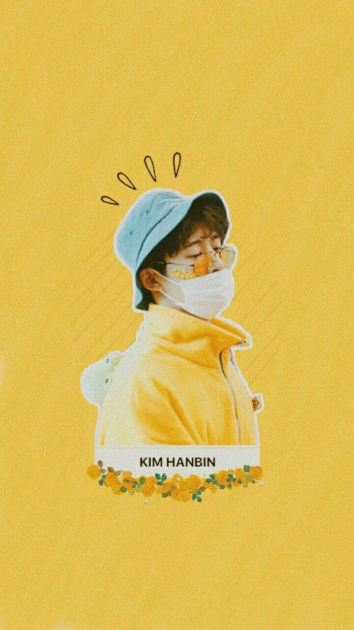 Kim Hanbin Yellow Jacket Wallpaper