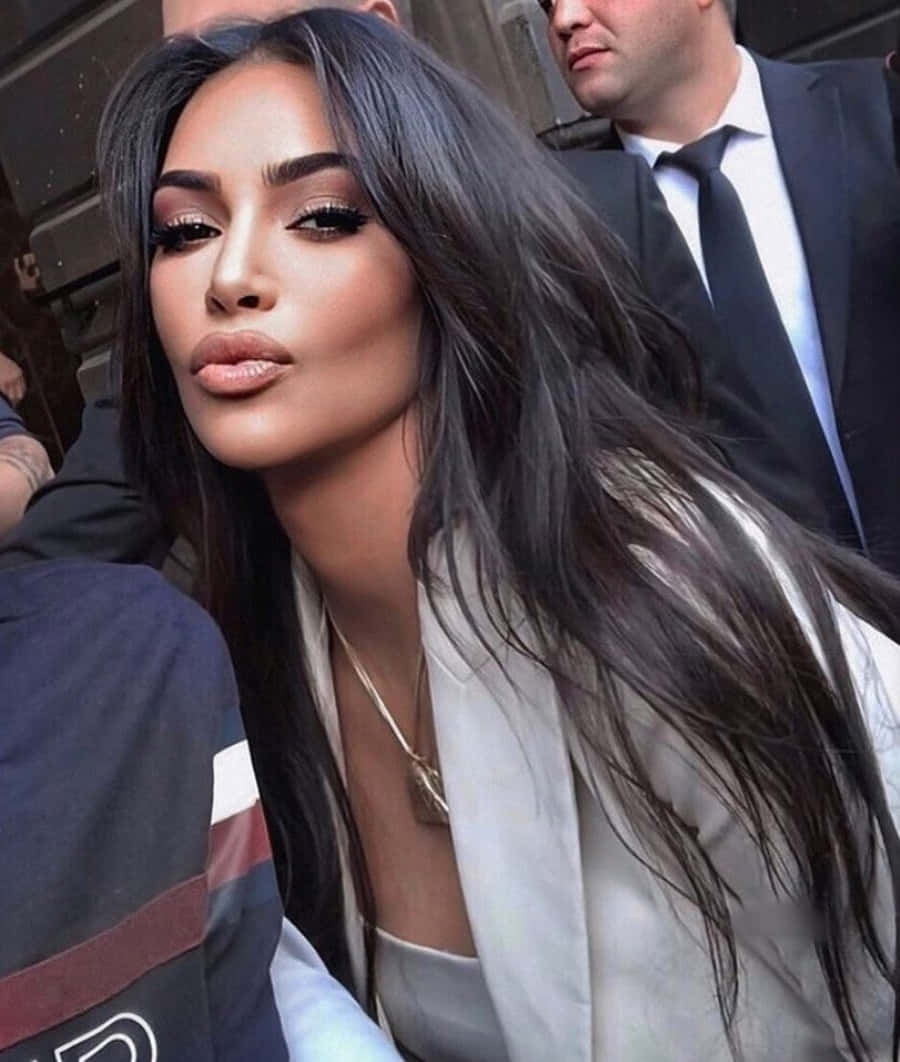 Love is in the air for Kim Kardashian