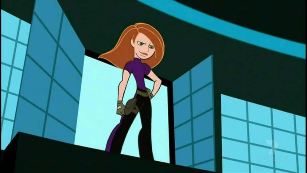 Kim Possible springs into action! Wallpaper