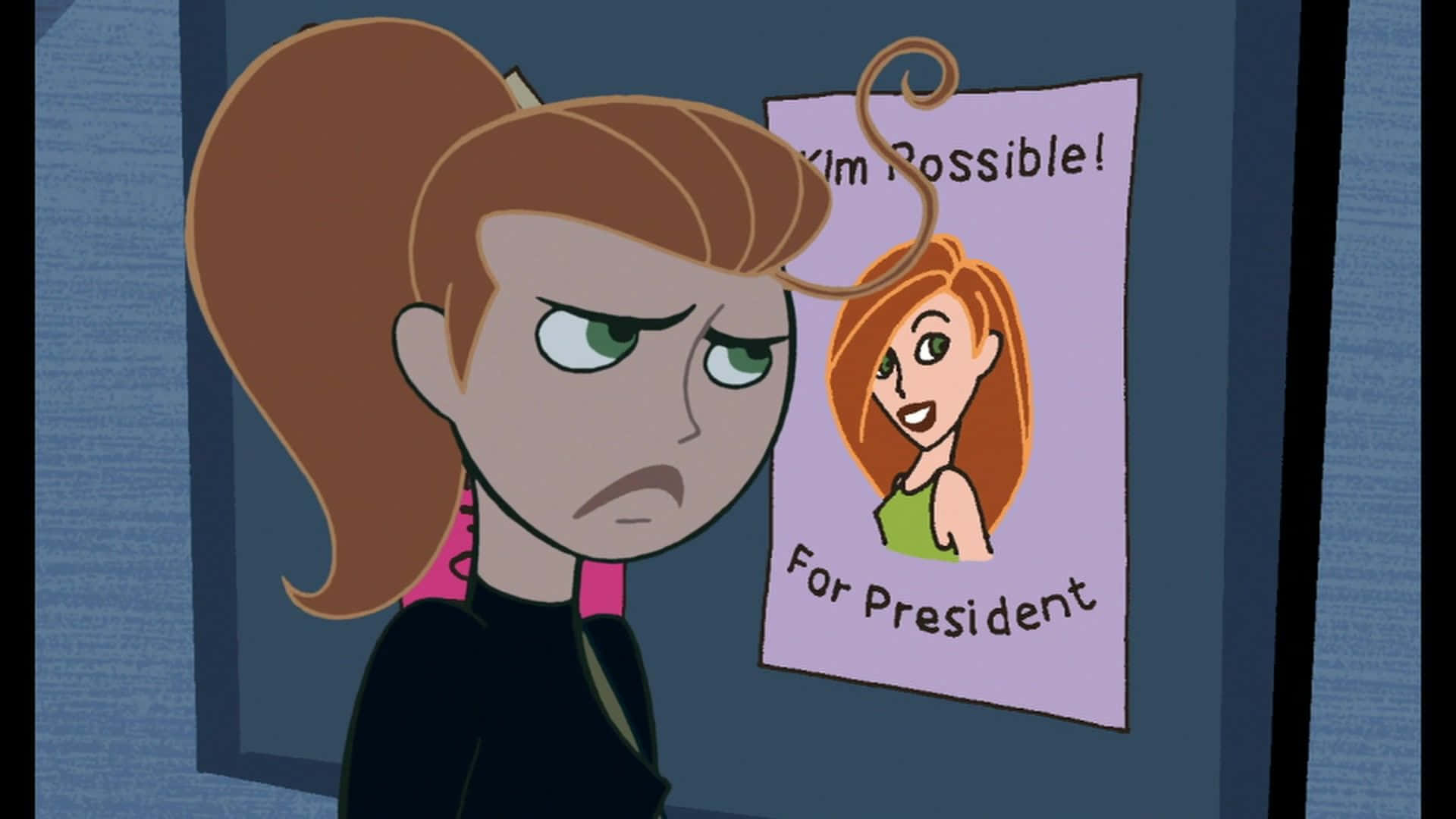 Kim Possible in Action Wallpaper