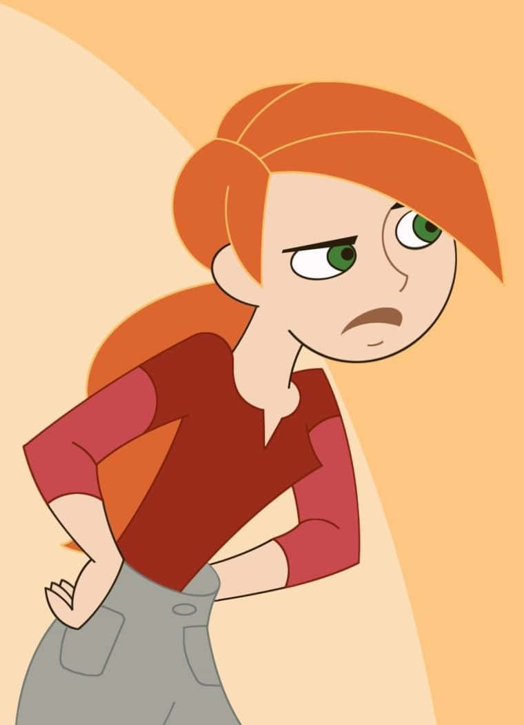 Kim Possible on a mission! Wallpaper