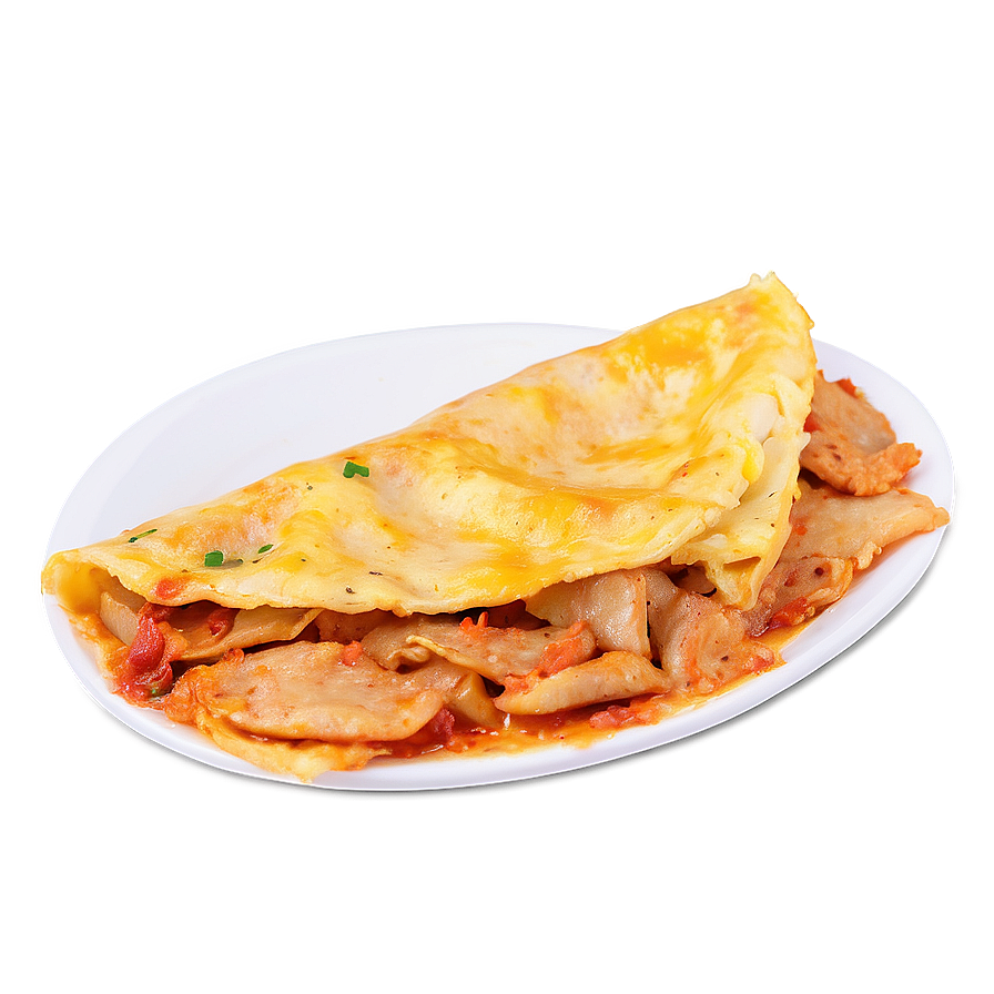 Kimchi Omelette With Cheese Png 64 PNG