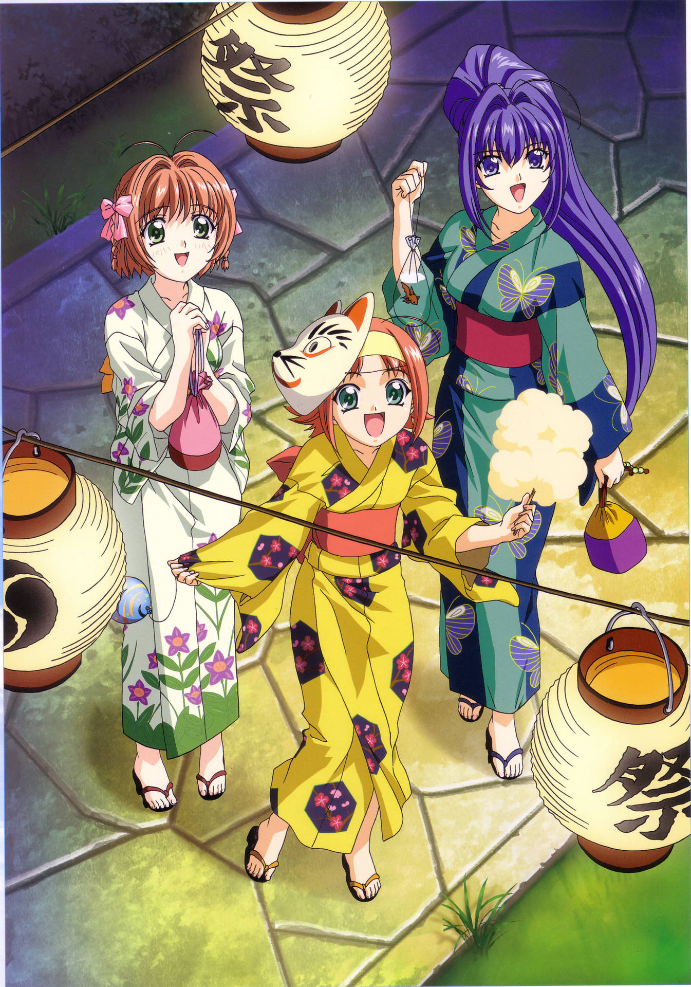 Kimi Ga Nozomu Eien Traditional Outfit Wallpaper