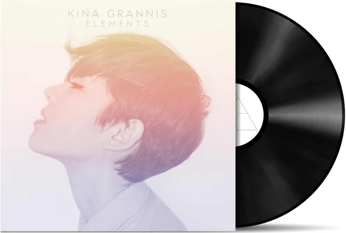 Kina Grannis Elements Vinyl Record PNG