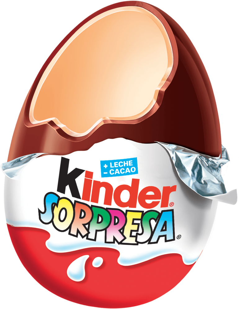 Kinder Sorpresa Chocolate Egg PNG